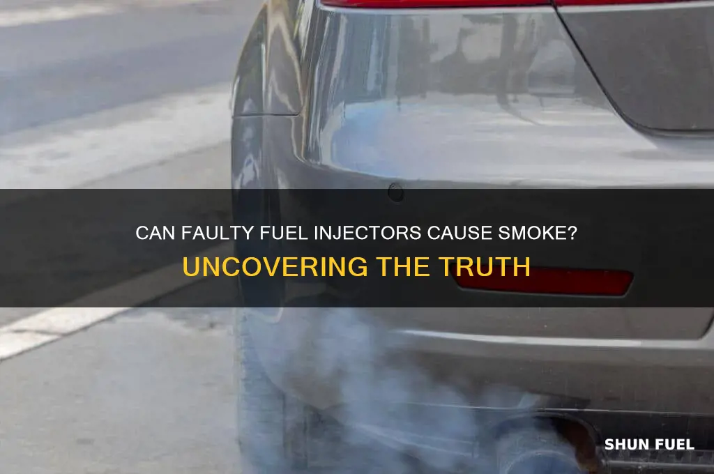 can bad fuel injectors cause smoke