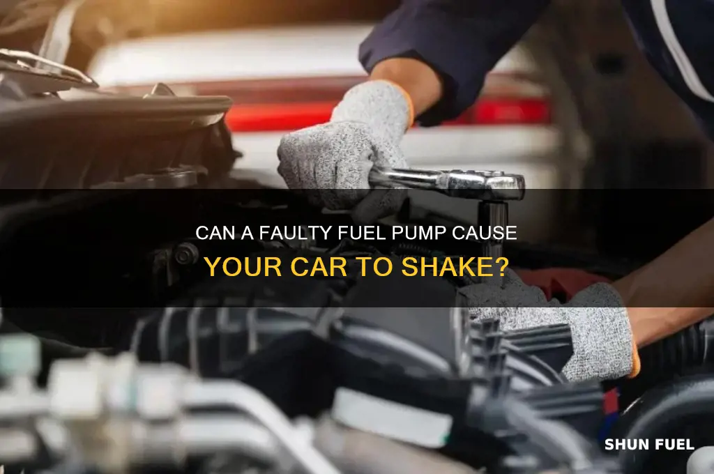 can bad fuel pump cause car to shake