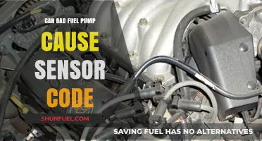 Can a Faulty Fuel Pump Trigger Sensor Error Codes?