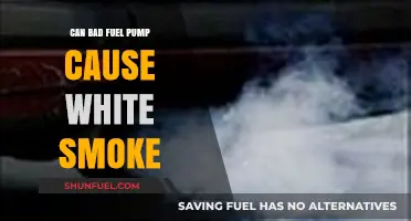 Can a Faulty Fuel Pump Cause White Smoke? Explained