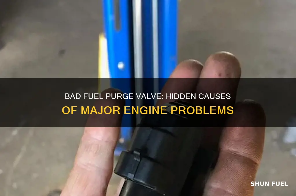 can bad fuel purge valve cause other problems