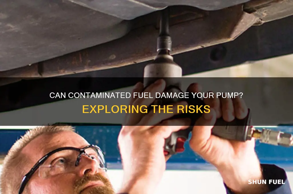 can bad gas cause fuel pump to scrape