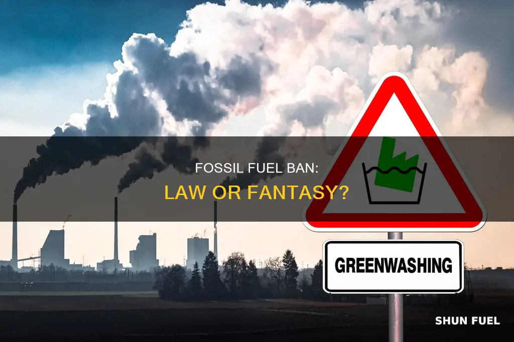 can banning fossil fuels become law