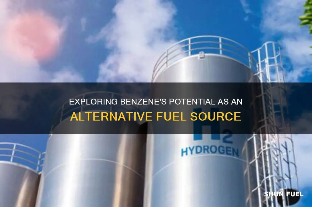 can benzene be used as a fuel