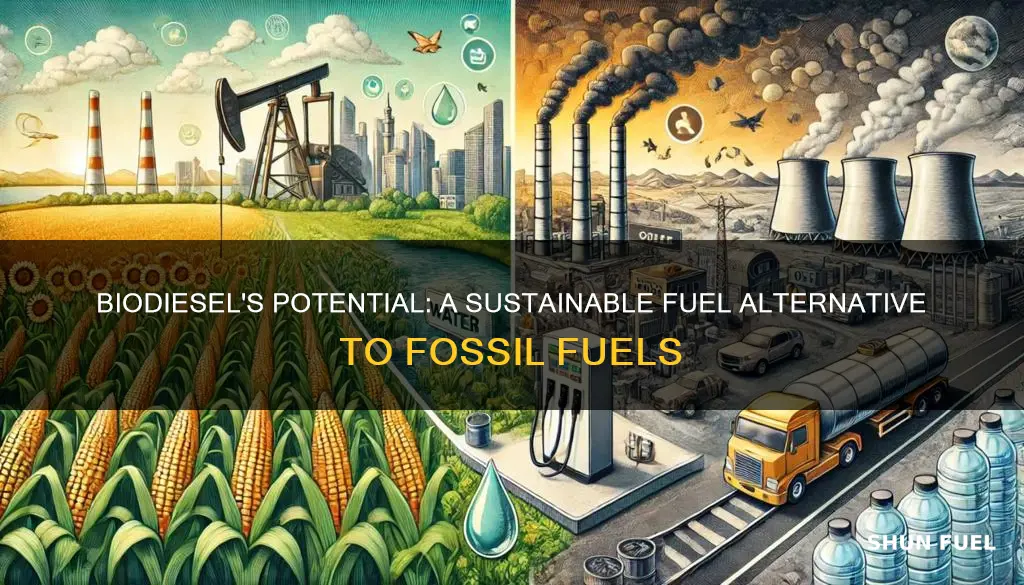 can biodiesel replace fossil fuels