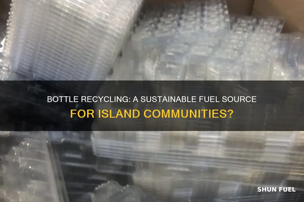 can bottle recycling fuel island