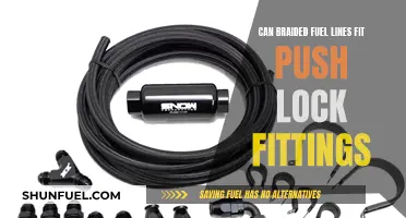Fuel Line Compatibility: Braided Lines and Push Lock Fittings