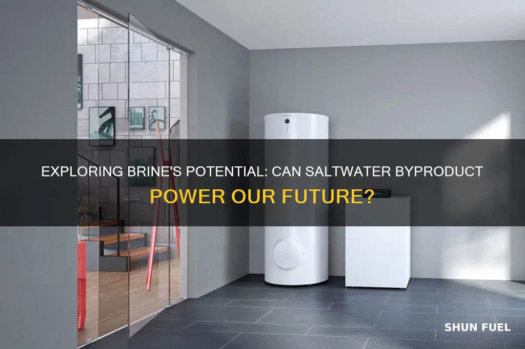 can brine be used as fuel