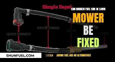 Repairing a Fuel Line in a Lawn Mower: Is It Possible?