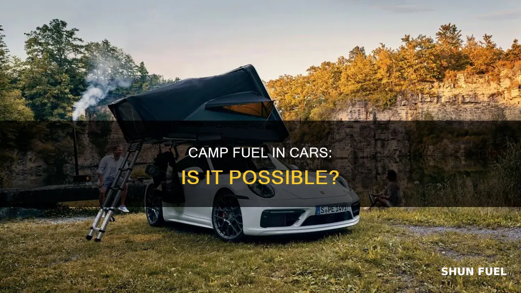 can camp fuel be used in cars