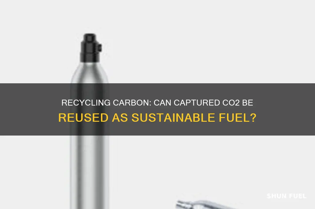 can carbon be reused as fuel