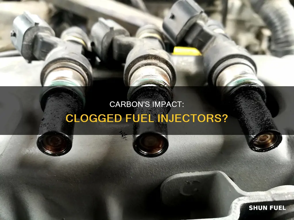 can carbon clog fuel injectors