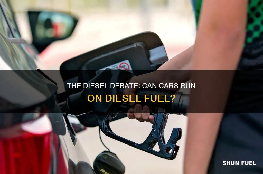 can cars use diesel fuel