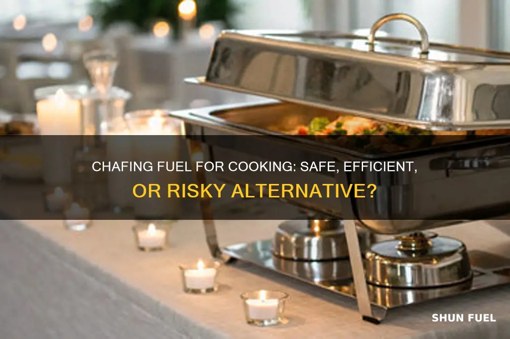 can chafing fuel be used to cook