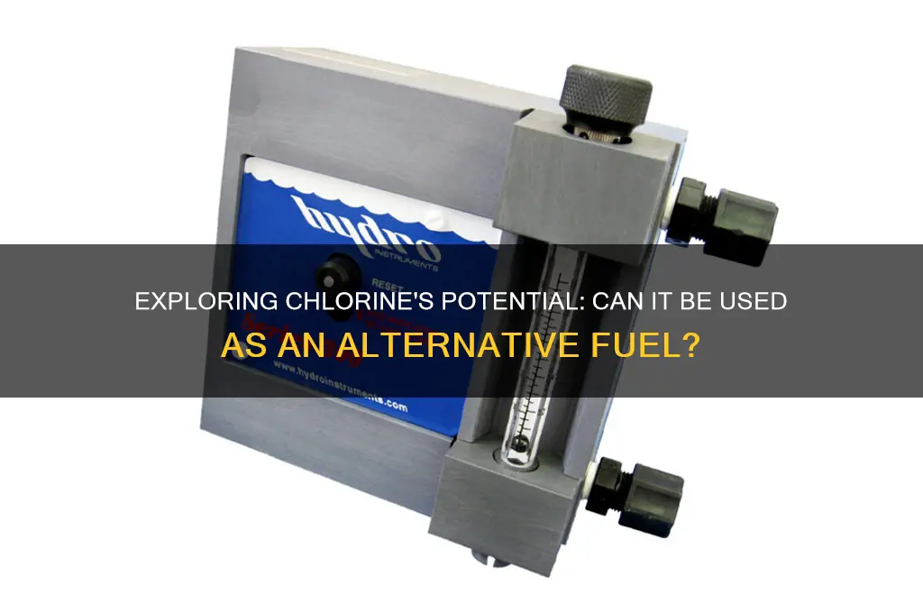 can chlorine be used as fuel