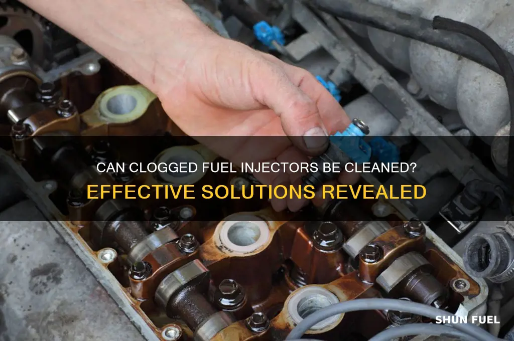 can clogged fuel injectors be cleaned