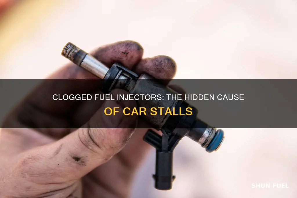 can clogged fuel injectors cause a car to stall