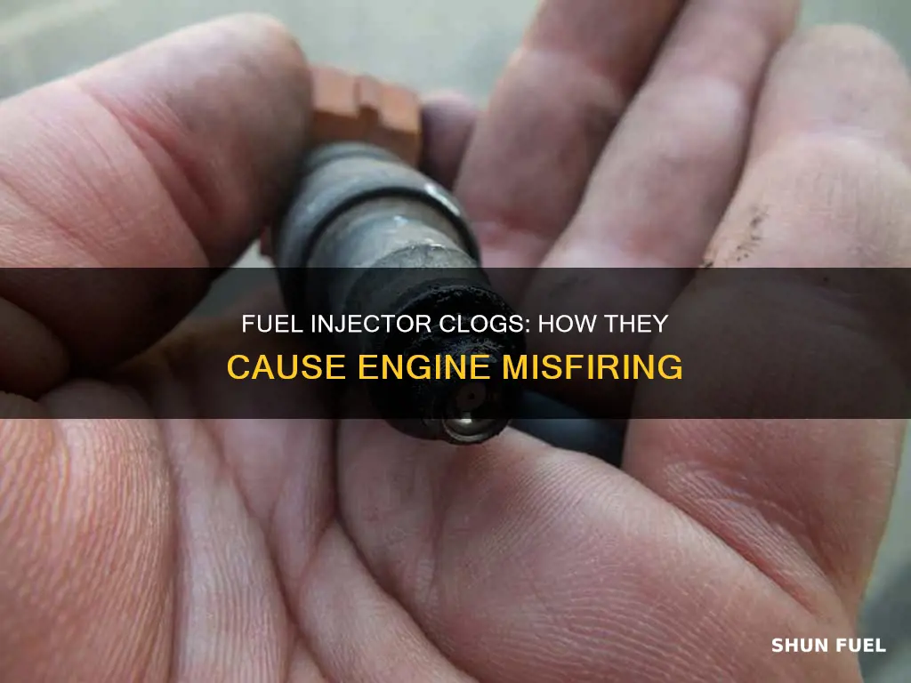 can clogged fuel injectors cause a misfire on cylinders
