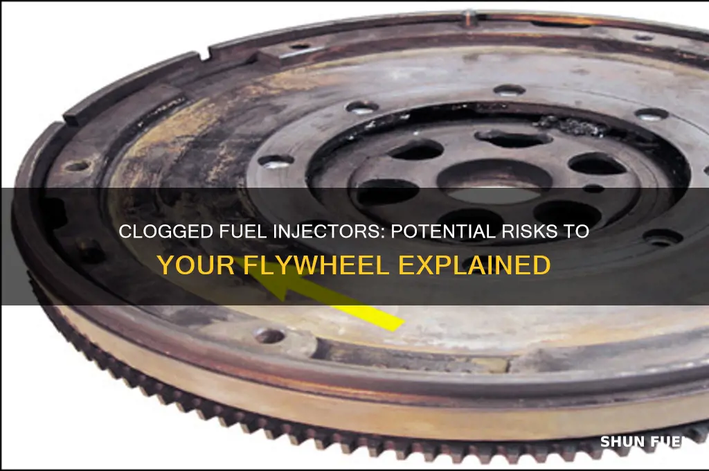 can clogged fuel injectors damage the fly wheel