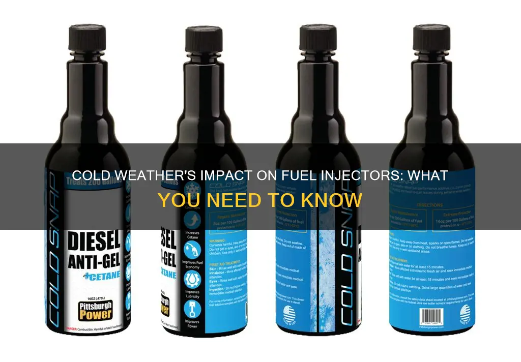can cold weather affect fuel injectors