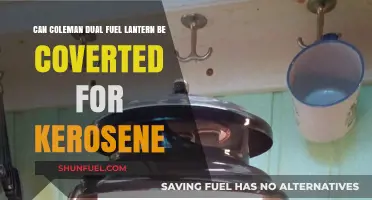 Converting Coleman Dual Fuel Lantern to Kerosene: Feasibility and Steps