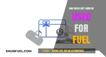 Can Coles Gift Cards Be Used for Fuel Purchases?