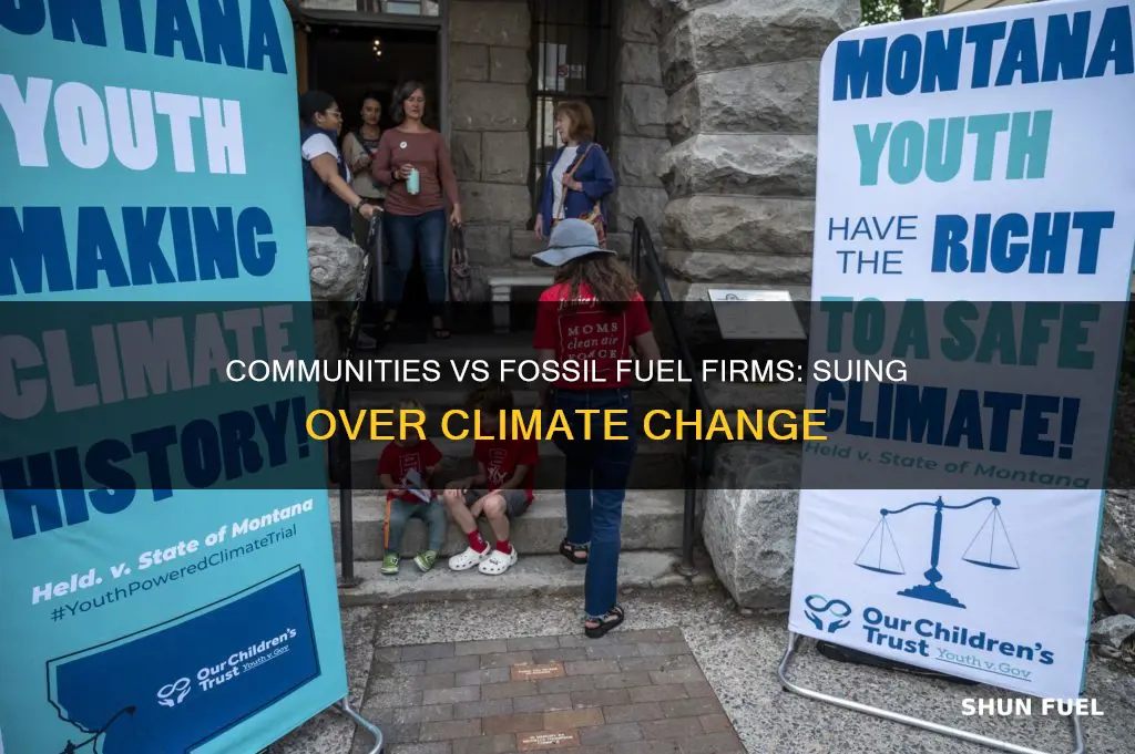 can communities sue fossil fuel companies over climate change