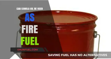 Canola Oil as Fire Fuel: A Viable Alternative?