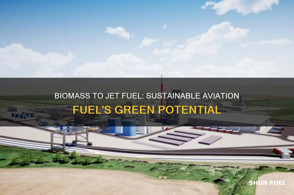 can conventional jet fuel be made from biomass