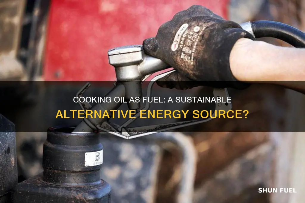 can cooking oil be used as fuel