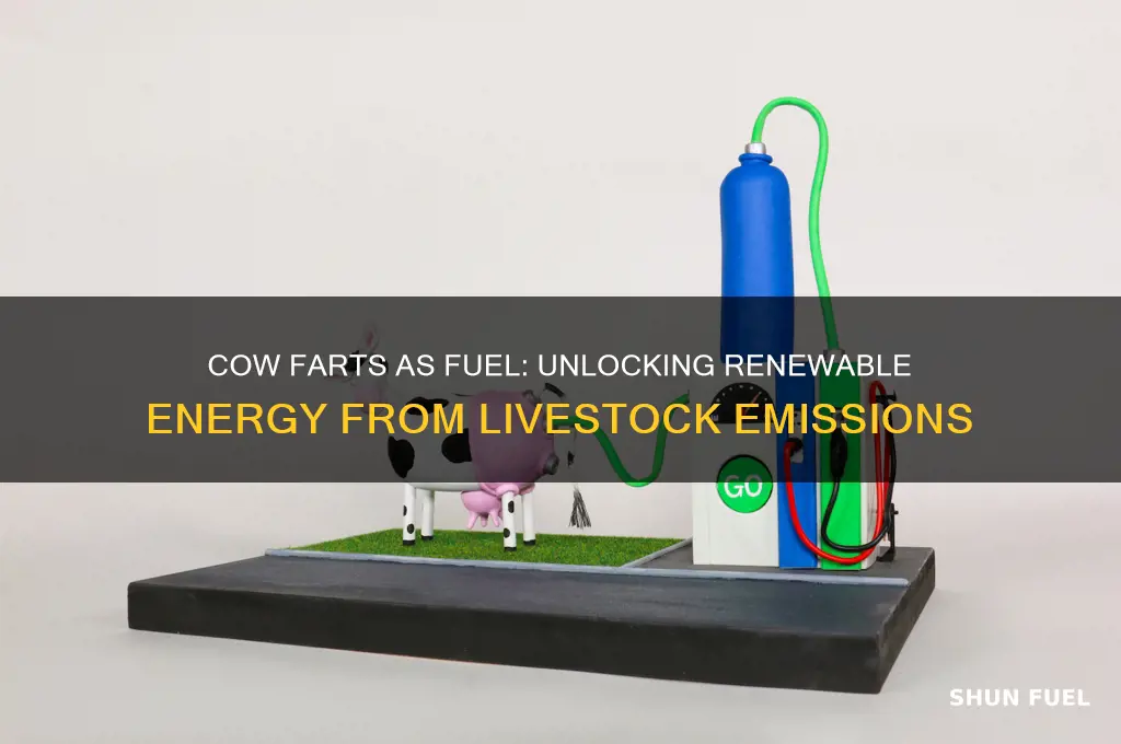 can cow farts be used as fuel