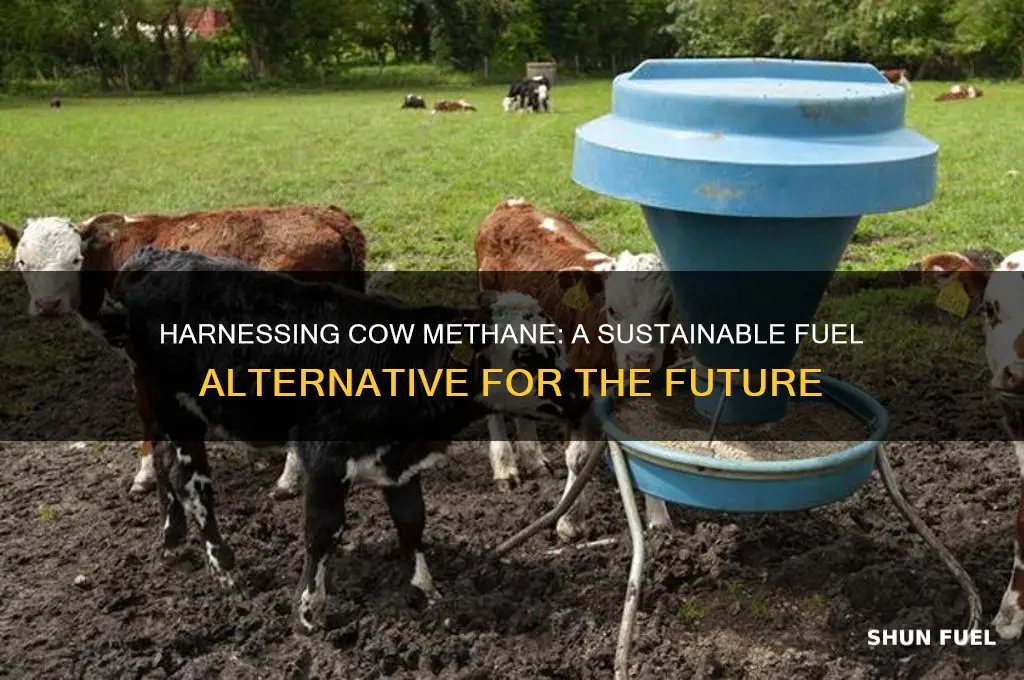 can cow methane be used as fuel