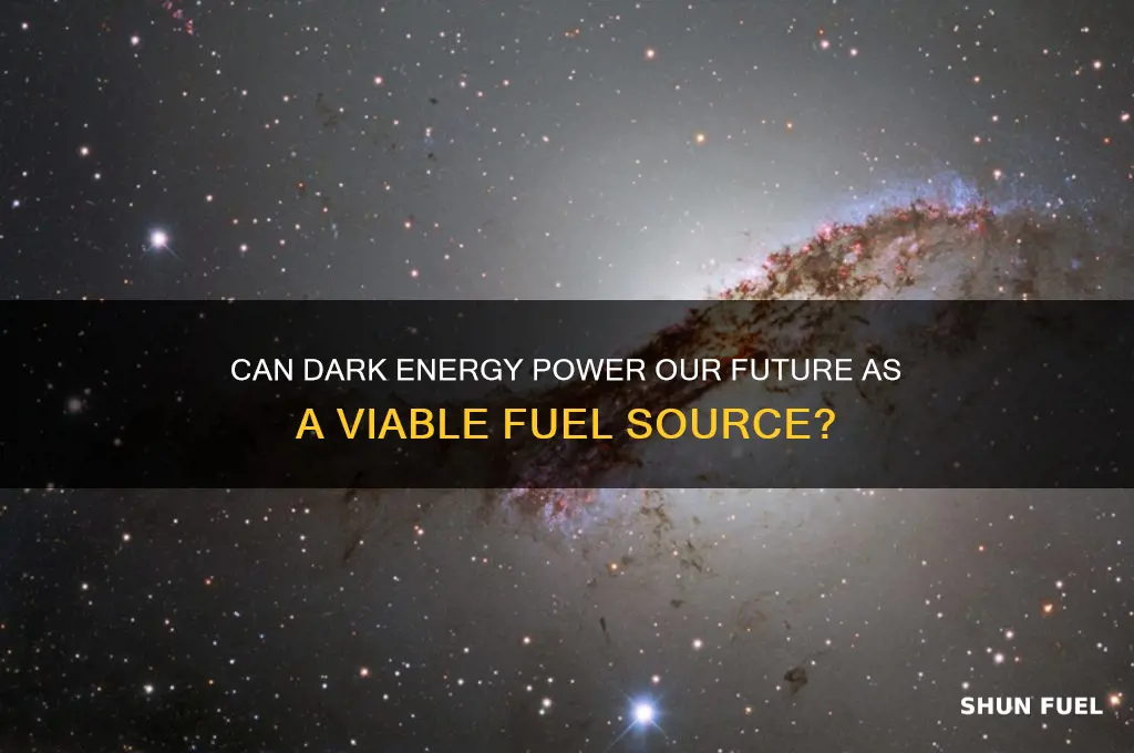 can dark energy be used as fuel