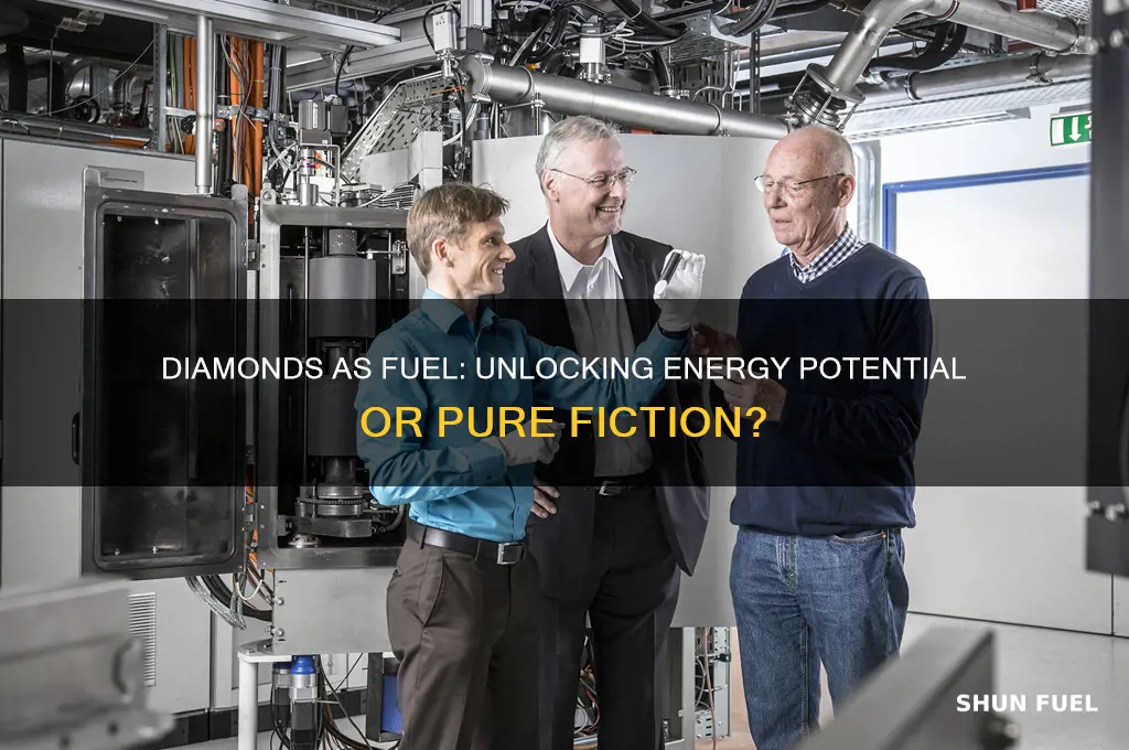 can diamonds be used as fuel
