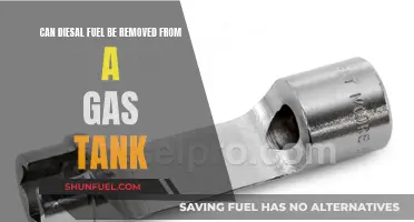 How to Remove Diesel from a Gas Tank?