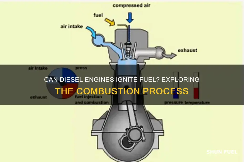 can diesel engines ignite a fuel