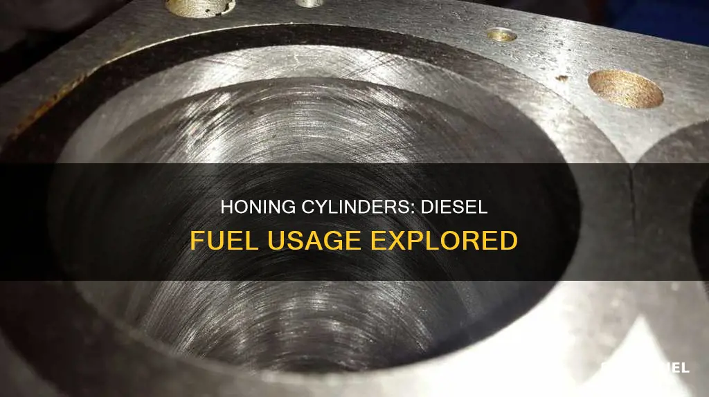 can diesel fuel be used for honing cylinders