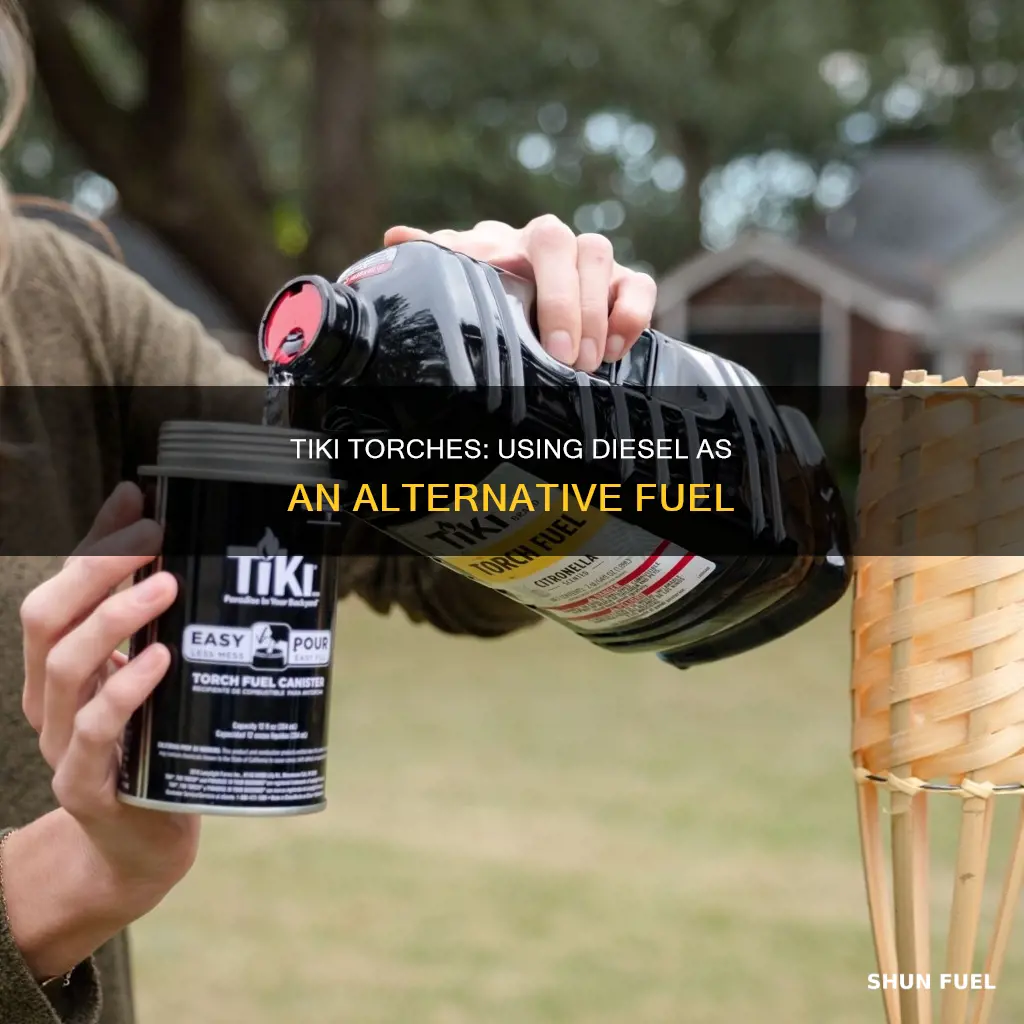 can diesel fuel be used in tiki torch
