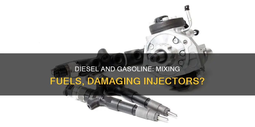 can diesel fuel burn out gasoline fuel injectors