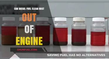 How Diesel Fuel Removes Rust from Engines