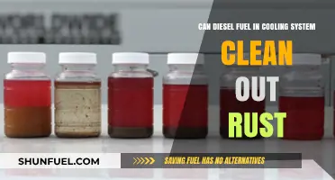 How Diesel Fuel Flushes Rust from Cooling Systems