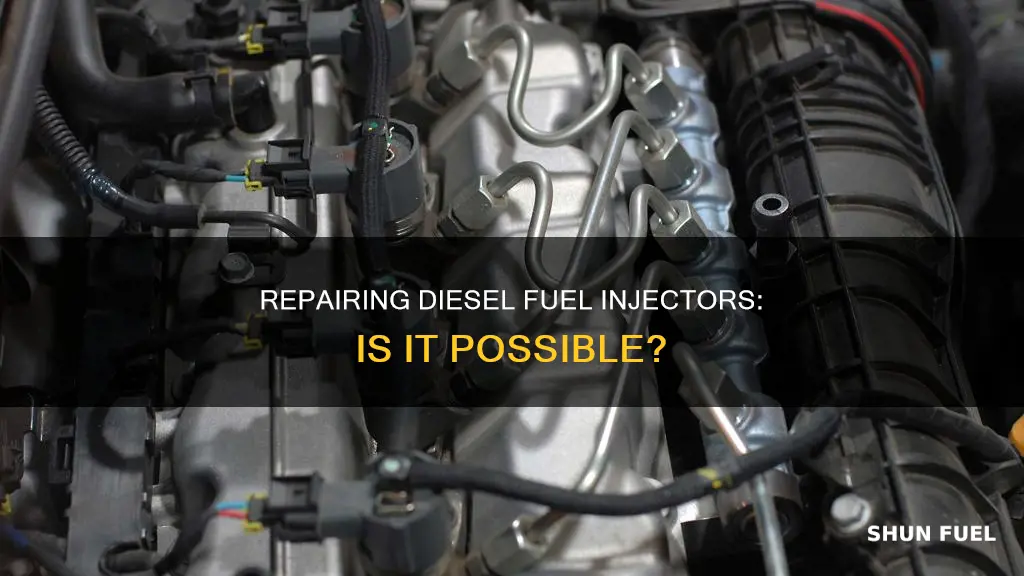 can diesel fuel injectors be repaired