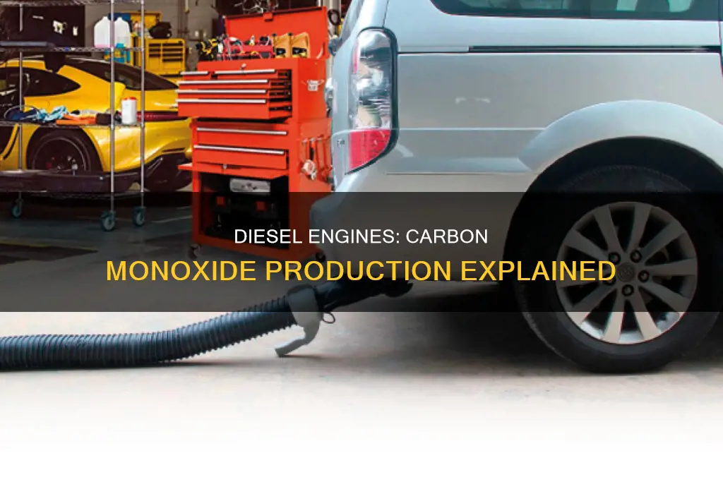 can diesel fuel produce carbon monoxide