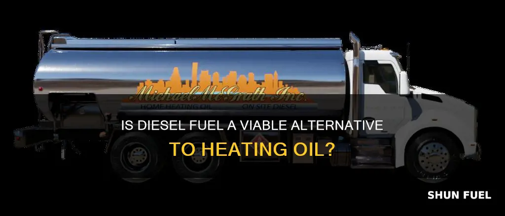 can diesel fuel replace heating oil