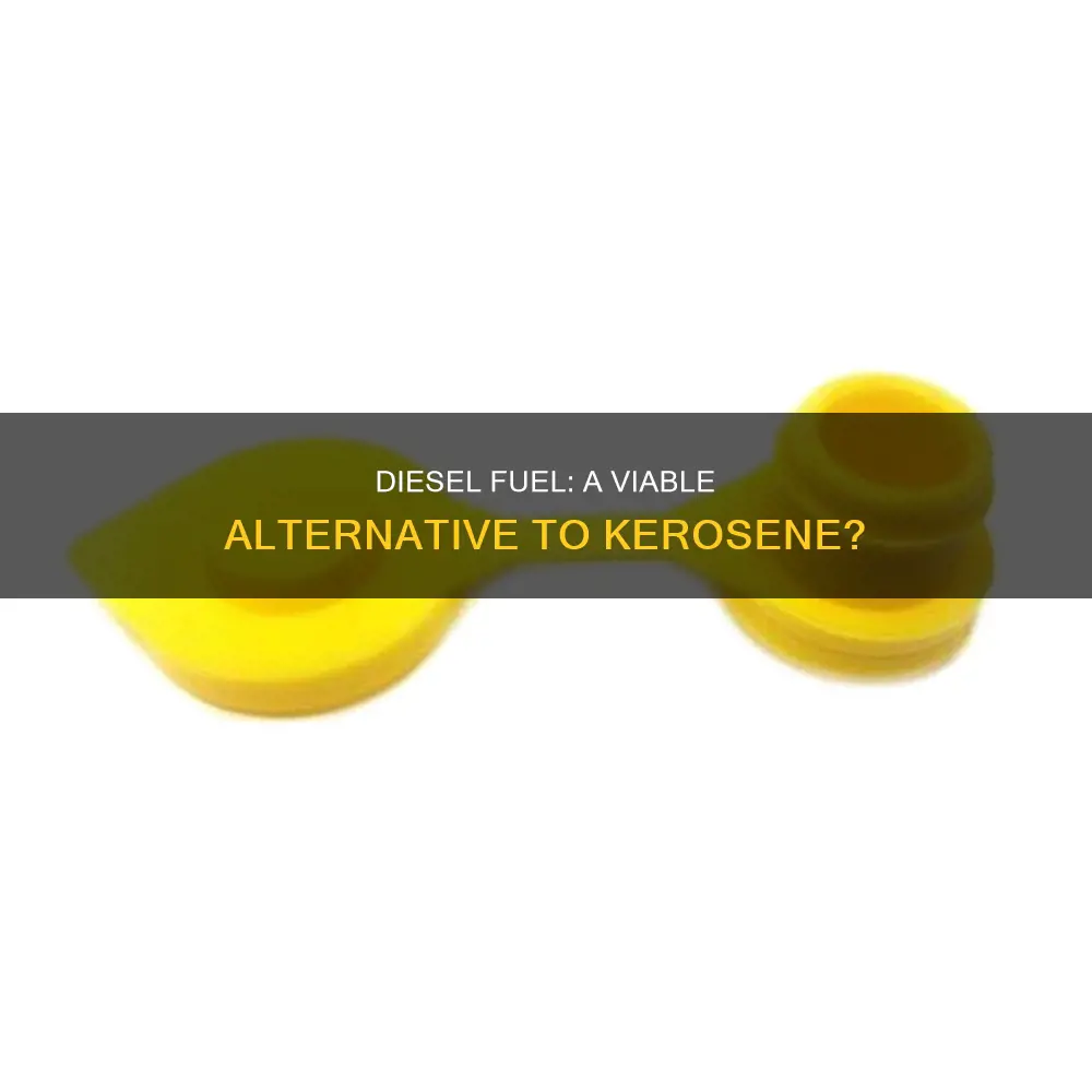 can diesel fuel replace kerosene