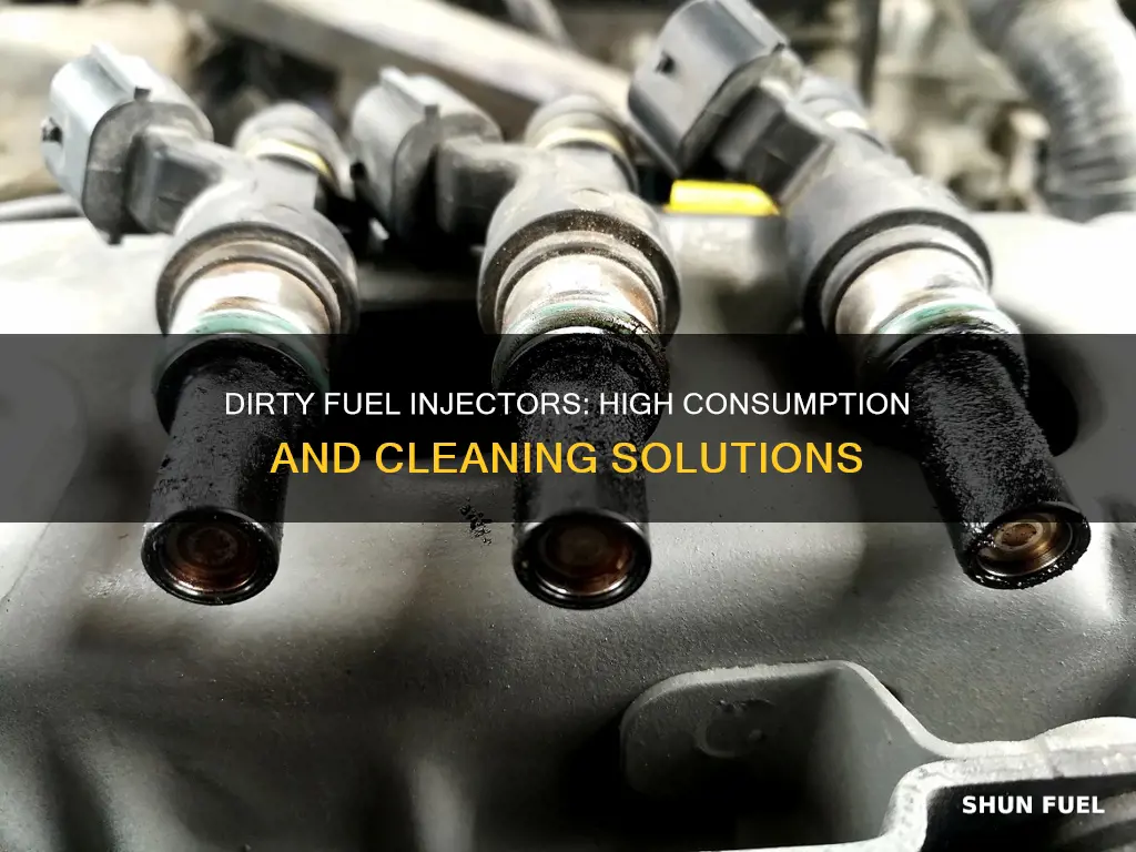 can dirty fuel injectors cause high fuel consumption