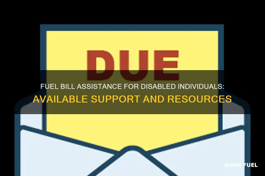 can disabled get help with fuel bills