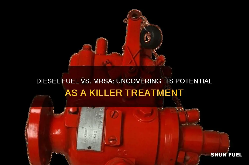 can diseal fuel kill mrsa
