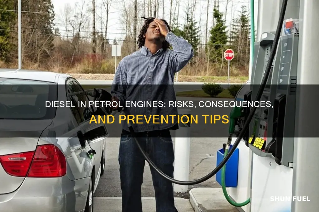 can disel fuel be put into a petrol engine