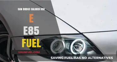 Can Dodge Caliber Run on E85 Fuel? Compatibility Explained